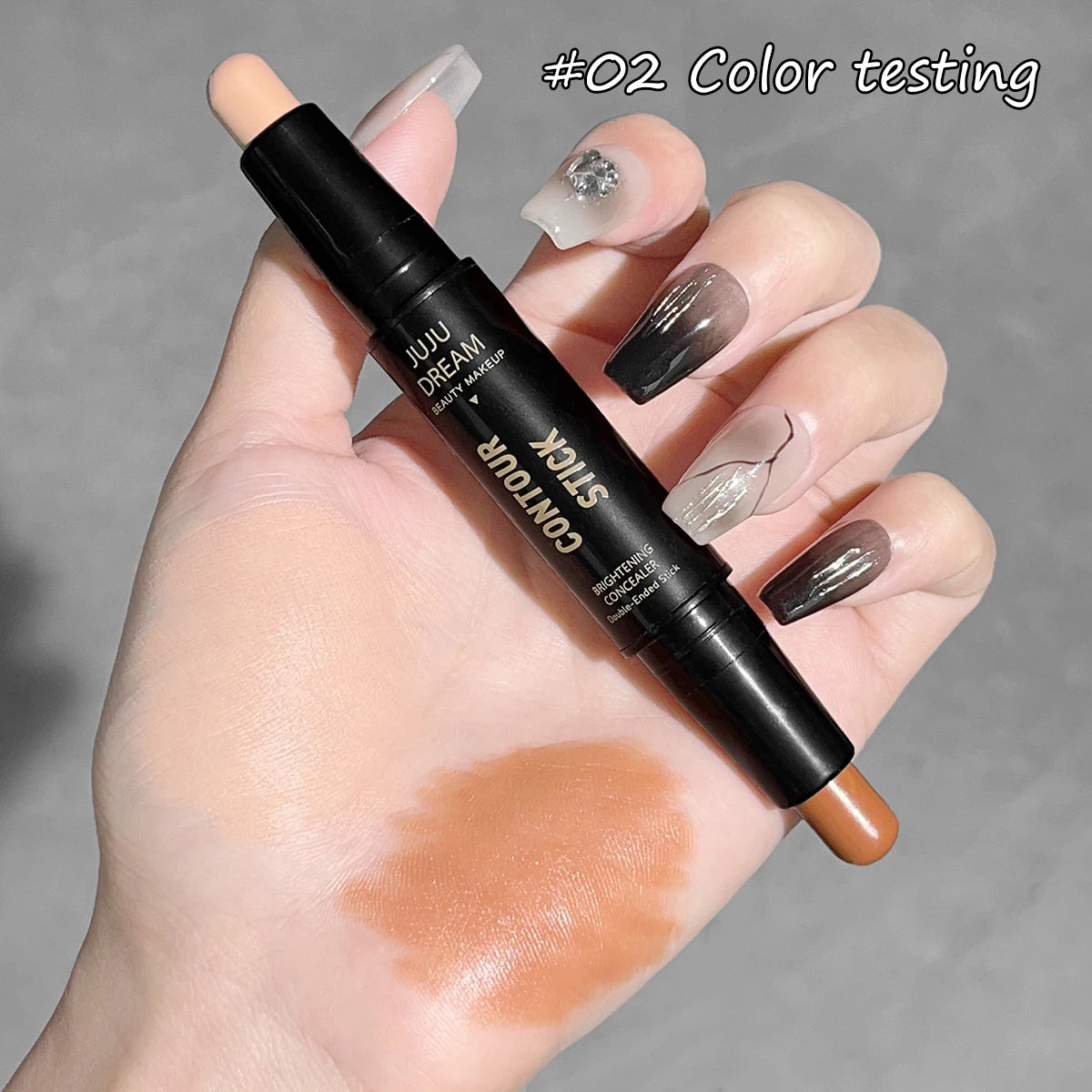 Bastão Duo Contorno e Iluminador – Acabamento Matte, Longa Duração e à Prova d’Água✨